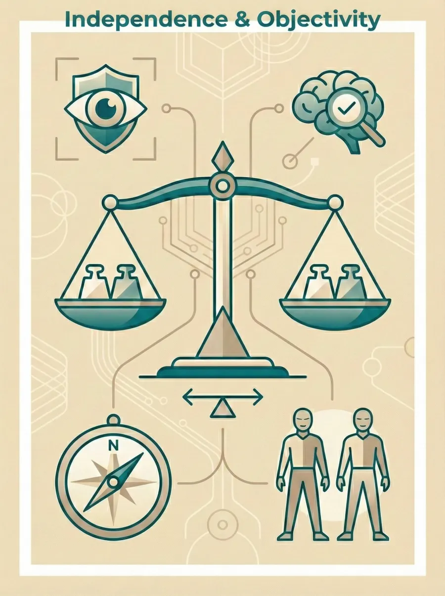 Independence & Objectivity - Third-party verification